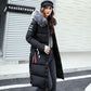 Medium long padded jacket