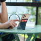 [perfect gift]Magnetic Phone Holder & Card Pocket