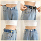 [Creative Gift] No Buckle Elastic Stretch Belts for Men and Women