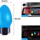Reflective Light Bulb Magnet Decorations
