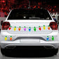 Reflective Light Bulb Magnet Decorations
