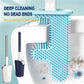 Wall-mounted Toilet Brush Without Blind Corners