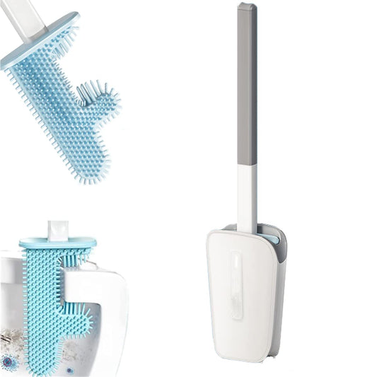 Wall-mounted Toilet Brush Without Blind Corners