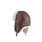 Pilot Windproof Vintage Leather Hat