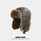 Pilot Windproof Vintage Leather Hat