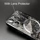 Circuit Board Pattern Soft Transparent Magnetic Shockporoof Phone Case