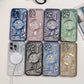 Circuit Board Pattern Soft Transparent Magnetic Shockporoof Phone Case