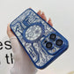 Circuit Board Pattern Soft Transparent Magnetic Shockporoof Phone Case