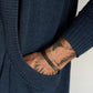 Men's Slim Cardigans With Bags