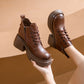 [Perfect Gift] Vintage Winter Chunky Heeled Ankle Boots for Women