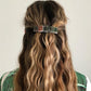 Miniature book hair clip barrette