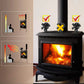 Ther modynamic fireplace fan