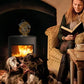 Ther modynamic fireplace fan