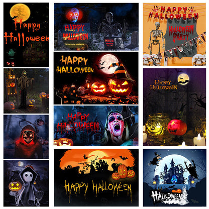 🎅Nice gift🎄🎃Halloween and Christmas atmosphere light projector