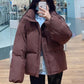 Great Gift! Stand-collar Puffer Jacket for Men and Women