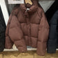 Great Gift! Stand-collar Puffer Jacket for Men and Women