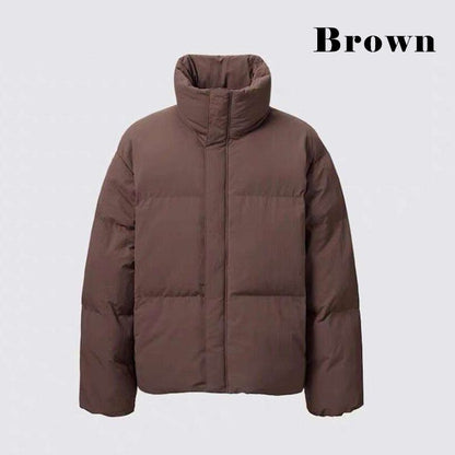 Great Gift! Stand-collar Puffer Jacket for Men and Women