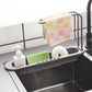 Kitchen Telescopic Sink Shelf Drainer Rack Storage Basket