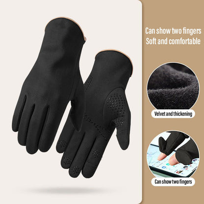 Premium 3D Smart Suede Gloves - Ideal For Outdoor Enthusiasts