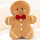 Gingerbread Plush Stuffed Animal