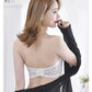 Lacy Floral Wireless Tube-top Bra