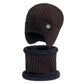 Winter Beanie Hat Scarf Sets Warm Knit Hat