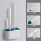 Japanese-style Long-handled Toilet Brush Set (3PCS)