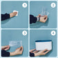 Japanese-style Long-handled Toilet Brush Set (3PCS)