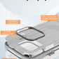Translucent Frosted Metal Lens Frame Holder Mobile Phone Case