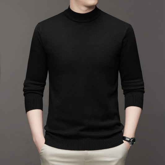 [Men's Gift] MEN'S FAUX FLEECE TURTLENECK SWEATER