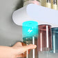 [Home Gift] Wall-Mounted No-Hole Punching Magnetic Mouthwash Cups Household Shelf