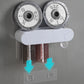 [Home Gift] Wall-Mounted No-Hole Punching Magnetic Mouthwash Cups Household Shelf