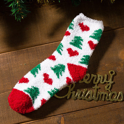 Gift Choice -Christmas Warm Fuzzy Cartoon Socks