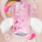 Funny Gifts - Fantasy Angel Butterfly Shape Lighted Multi-Hole Automatic Bubble Machine Toy