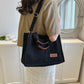 [ideal gift] Corduroy Large Capacity Shoulder & Handbag