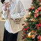 [ideal gift] Corduroy Large Capacity Shoulder & Handbag