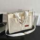 [ideal gift] Corduroy Large Capacity Shoulder & Handbag