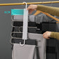 Space-Saving Multiple Trouser Hanger