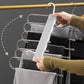 Space-Saving Multiple Trouser Hanger