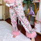 Christmas Gift - Pink Christmas Cute Pajamas