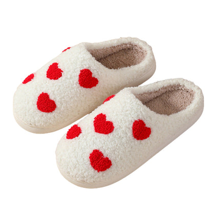 [Gift For Lover] Indoor Anti Slip Plush Slippers For Couples