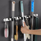 Wall-Mounted Mop and Broom Holder