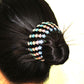 Rhinestone magic Bird's Nest hair clip