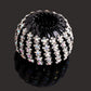 Rhinestone magic Bird's Nest hair clip