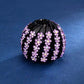 Rhinestone magic Bird's Nest hair clip