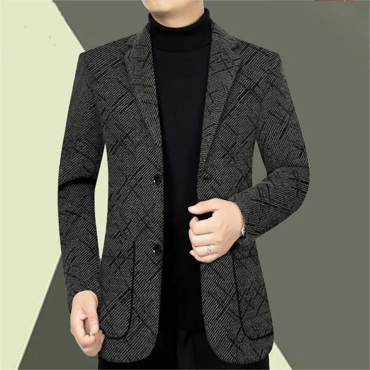 🎊Christmas sale - 50% Off🎊Men's Classic-Fit Single-Breasted Casual Blazer