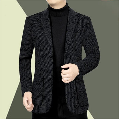 🎊Christmas sale - 50% Off🎊Men's Classic-Fit Single-Breasted Casual Blazer