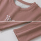 Perfect Gift-Cozy and Stylish Padded Warm Printed Long Sleeve Top