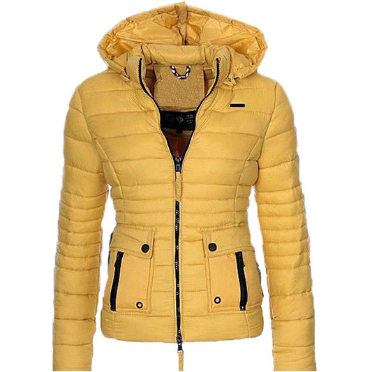 [Best Gift for Her] Women's Fashion Hooded Warm Winter Coat