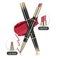 Double-ended Lipstick Automatic Lip Liner Matte Waterproof Non-fading Non-stick Lipstick